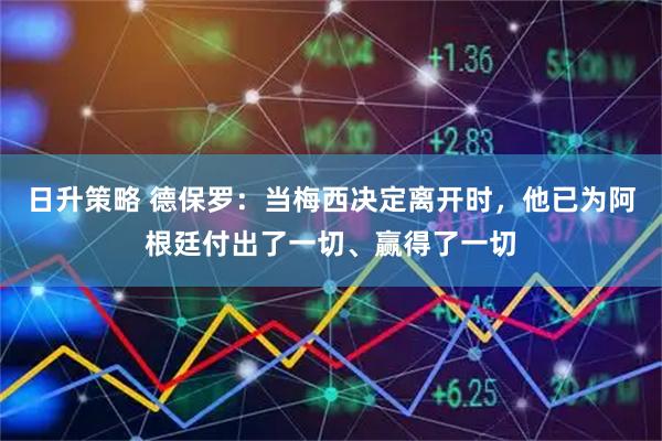 日升策略 德保罗：当梅西决定离开时，他已为阿根廷付出了一切、赢得了一切